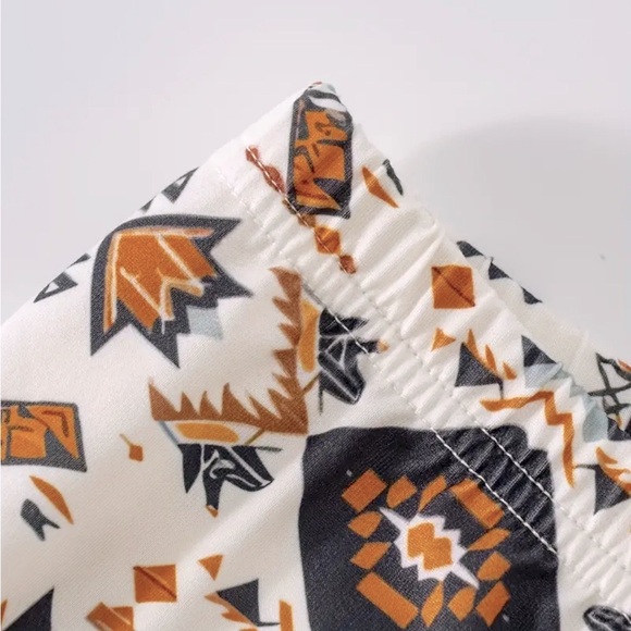 🌵Western/Tribal Print High Waist Leggings Casual Skinny Stretchy Leggings - Picture 5 of 12